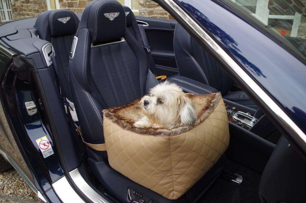 Designer Autositz für Hunde HundeAutositz von TG&amp;L Lillibed