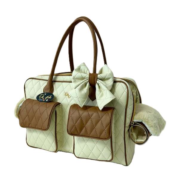 Hundetasche Fly & Relax Flugtasche - Creme-Camel