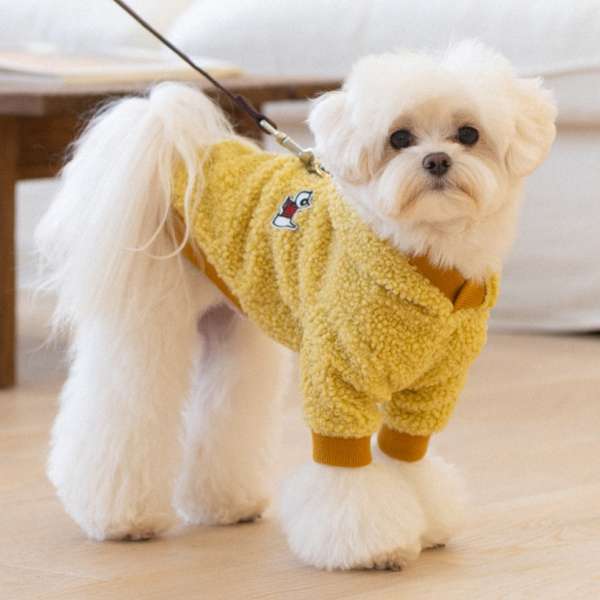 Hunde-Hoodie LASTA - Light Yellow