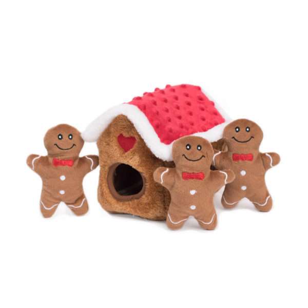 Hundespielzeug Holiday Burrow - Gingerman